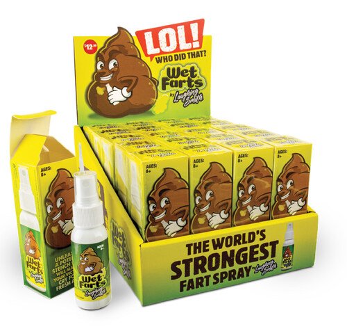 WET FARTS prank toy retail launch