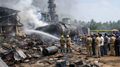 NHRC headquarters after Mandya chemical plant blast inquiry notice