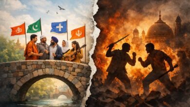 Poster of The Kerala Story film highlighting controversy debate