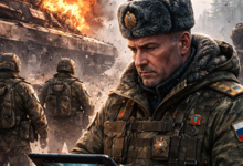 War map showing Ukraine frontlines and conflict zones