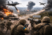 Russian forces are also using fixed-wing drones