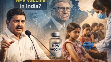HPV Vaccine Controversy press meet by Meda Srinivas