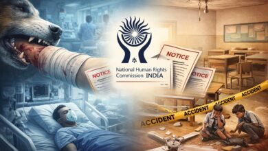 NHRC investigates dog bite death and school accident highlighting public safety failures in India