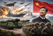 China military modernization and defense budget increase illustration