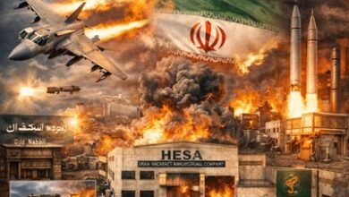 Iran defense infrastructure strikes damage drone manufacturing facility