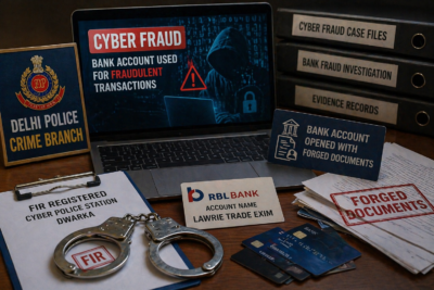 Delhi Police arrest bank employee involved in cyber fraud and fake account racket