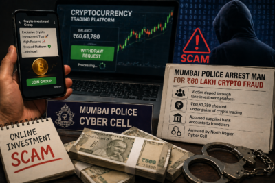 cryptocurrency scam Mumbai WhatsApp investment fraud police arrest accused