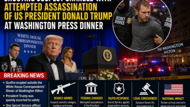 security breach Washington event attempted assassination Donald Trump Secret Service response