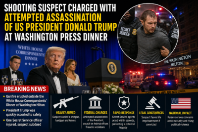 security breach Washington event attempted assassination Donald Trump Secret Service response