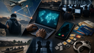 cyber slavery scam workers forced online fraud Southeast Asia Golden Triangle tamil