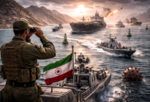 Iran naval control shipping route Hormuz