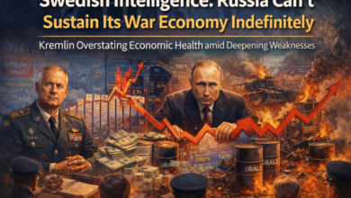 Swed Russian oil refinery fire after Ukrainian strike highlighting economic pressure on Russia war economy