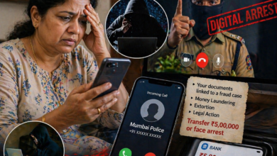 Woman targeted in digital arrest cyber fraud scam involving fake police video call in Bengaluru