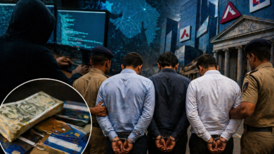Police investigation into Rajkot ₹2500 crore cyber fraud involving bank officials and fake accounts
