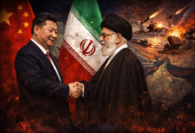 China PRC support to Iran US tensions