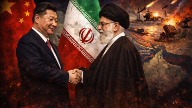 China PRC support to Iran US tensions