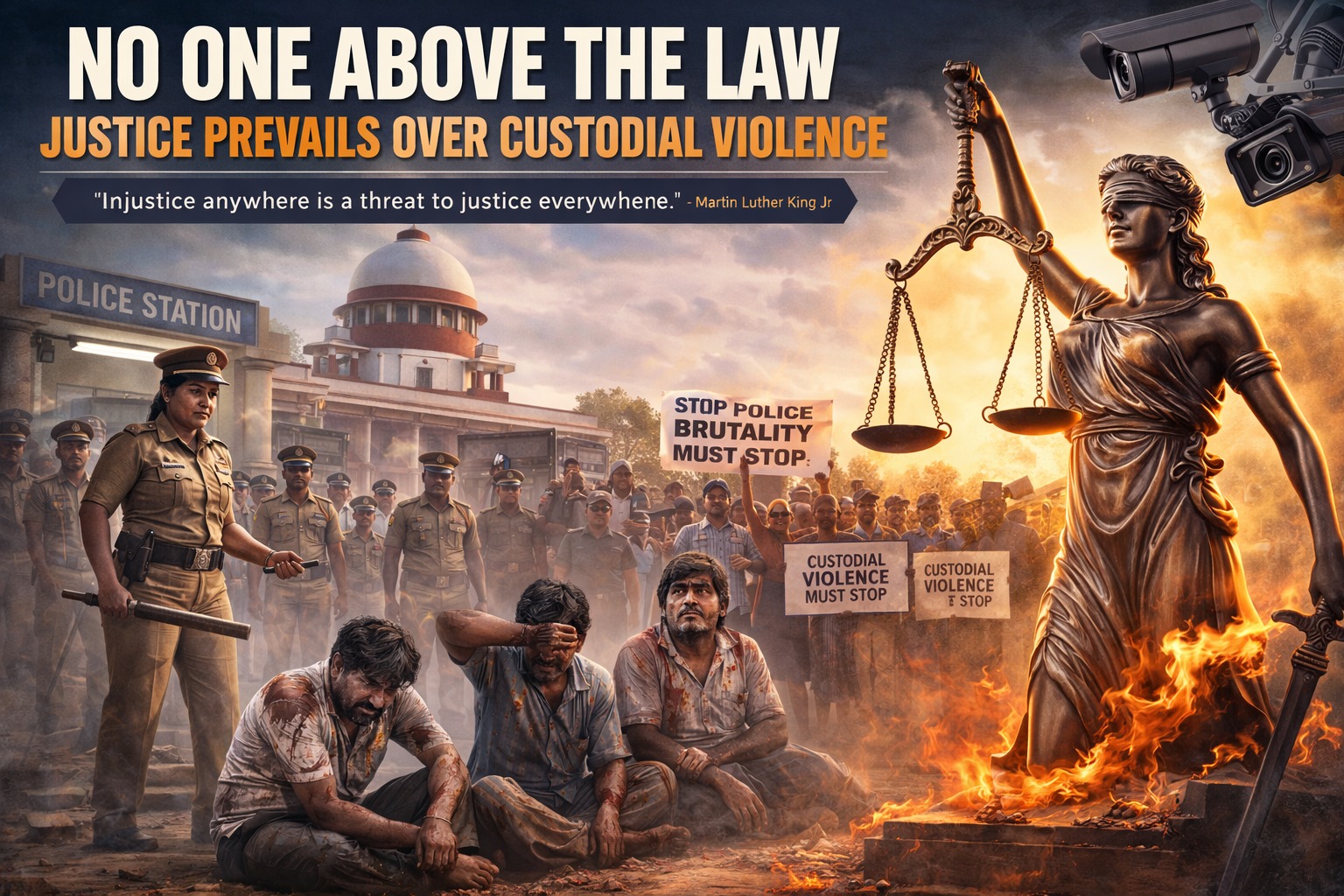 custodial death police brutality India case