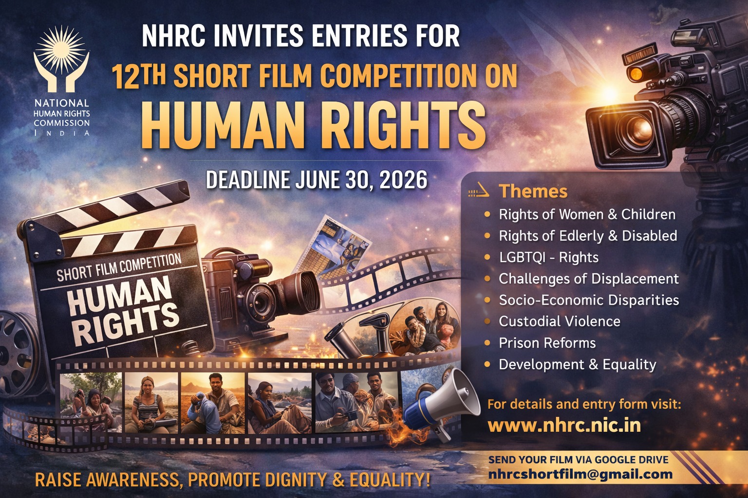 human rights filmmaking contest India