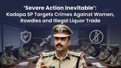 Kadapa SP crackdown on crime police action