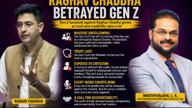 Gen Z backlash against Raghav Chadha social media unfollow protest India