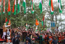 Gangtok Sikkim 50th statehood day celebration roadshow crowd cultural performance