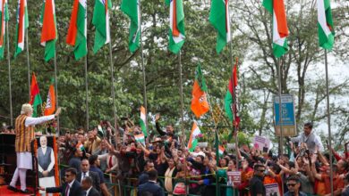 Gangtok Sikkim 50th statehood day celebration roadshow crowd cultural performance