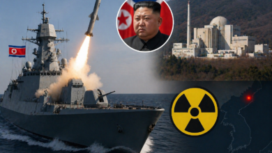 North Korea Choe Hyon warship nuclear missile destroyer and uranium enrichment facility expansion