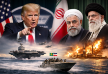 Iran US conflict escalation map