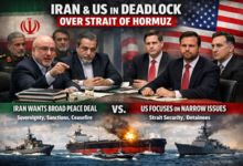 US Iran talks Strait of Hormuz stalemate