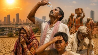 people suffering during heatwave India NHRC advisory vulnerable population protection