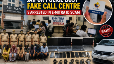 Jaipur Police raid fake call centre involved in E-Mitra retailer ID cyber fraud