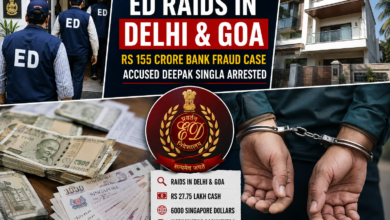 ED officials investigate Mahesh Timber bank fraud and money laundering case