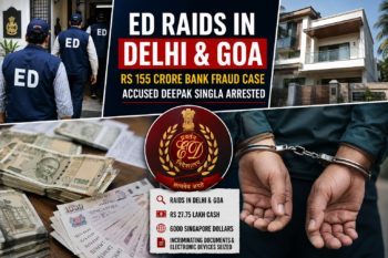 ED officials investigate Mahesh Timber bank fraud and money laundering case