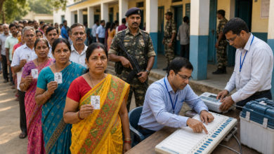 West Bengal repoll in South 24 Parganas amid EVM tampering allegations with voters at polling booths