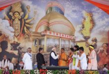 bjp government swearing in ceremony brigade parade ground kolkata crowd suvendu adhikari West Bengal